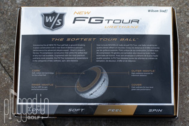Wilson Staff FG Tour Golf Ball (5)