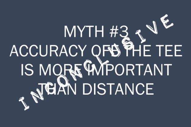 MYTH 3 Inconclusive