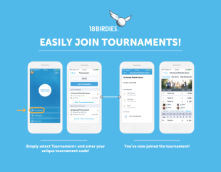 18Birdies Tournament+ Join a Tournament