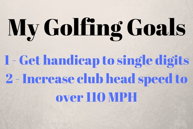 My Golfing Goals