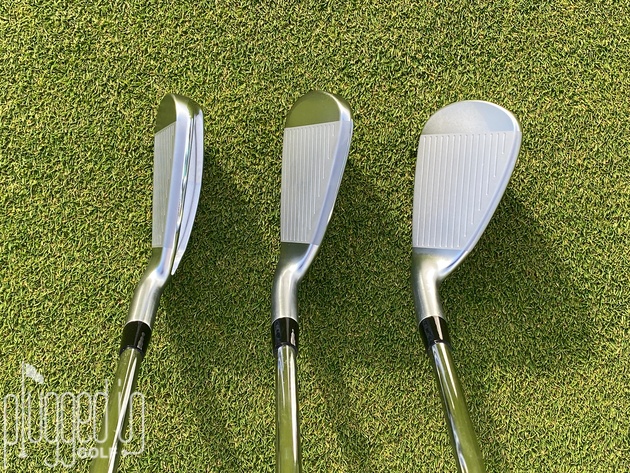 Mizuno JPX923 Hot Metal Irons address three