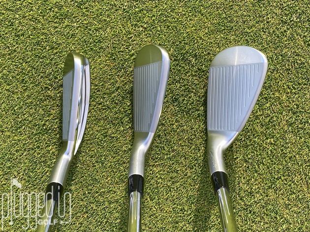 Mizuno JPX923 Hot Metal pro Irons address 3