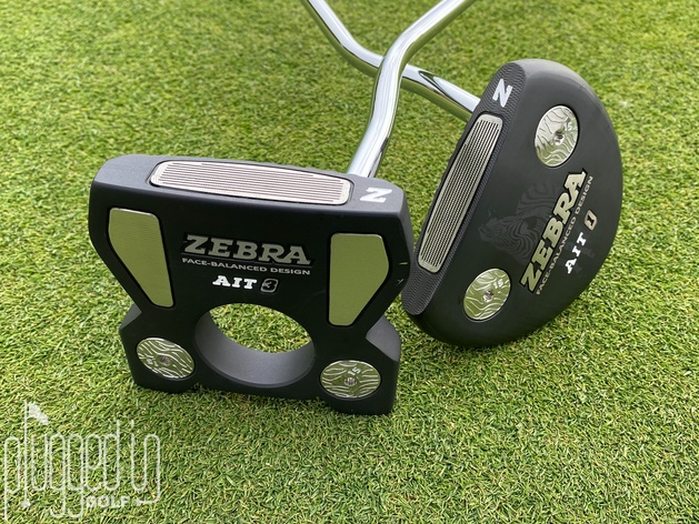 zebra golf putters