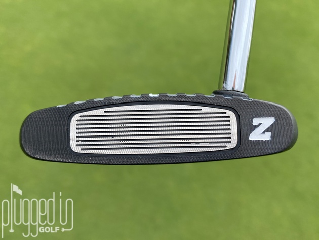zebra golf putters face