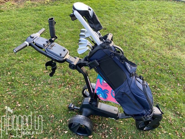 kam kaddie motorized push cart