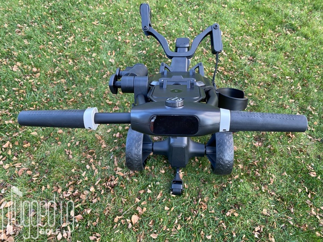 kam kaddie motorized push cart handle