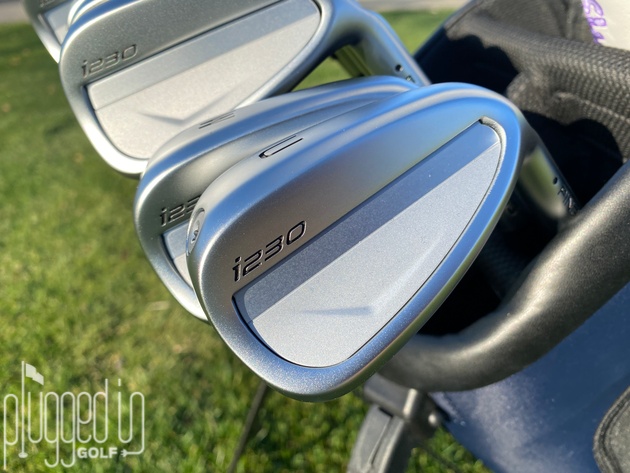ping i230 irons in bag