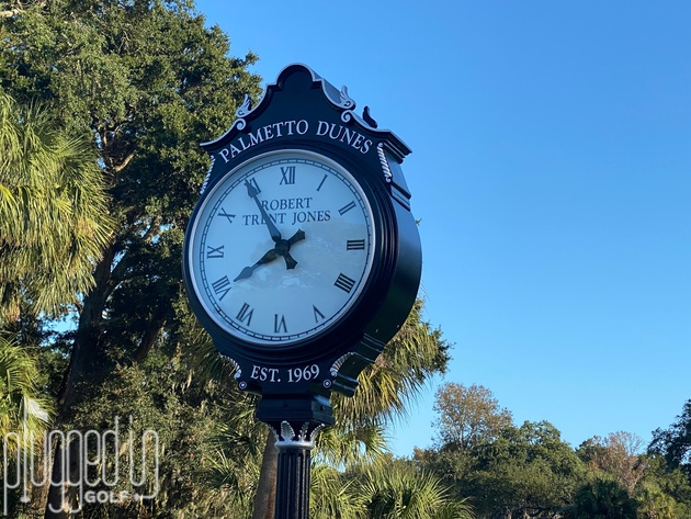 Palmetto Dunes Robert Trent Jones Golf Course clock