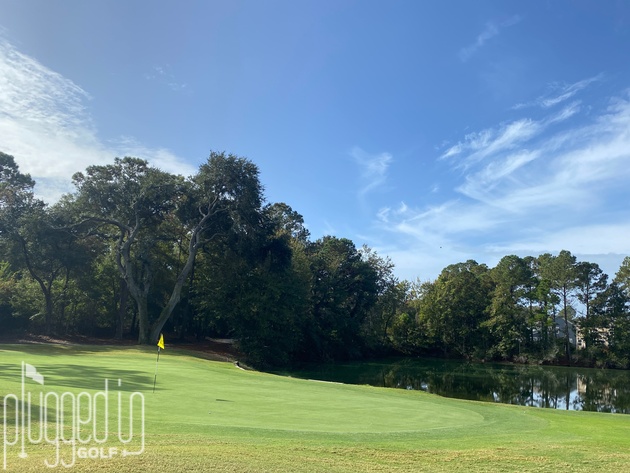palmetto hall arthur hills golf course green pond