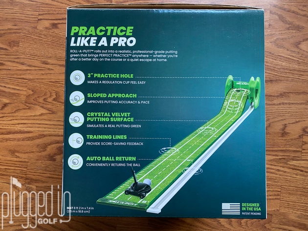 perfect practice roll-a-putt box