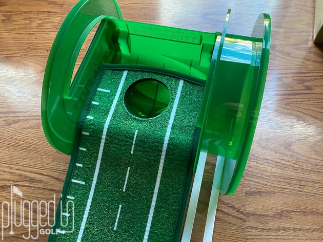 perfect practice roll-a-putt hole
