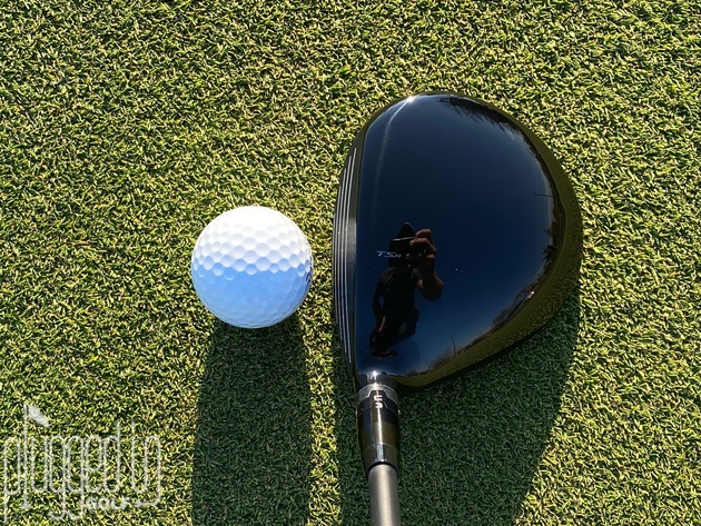 Titleist TSR2+ fairway wood address