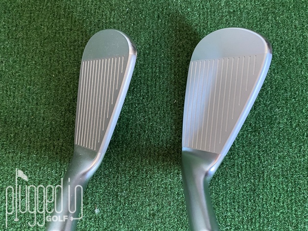 taylormade p7mc irons address vs p7mb