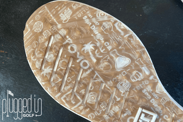 TOMO Bravo golf shoe sole