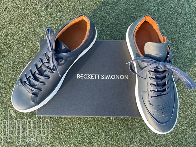 Beckett Simonon Golf Sneakers with box