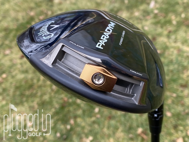 callaway paradym driver sliding weight