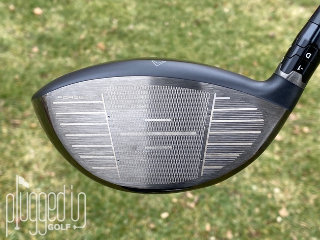 callaway paradym driver face