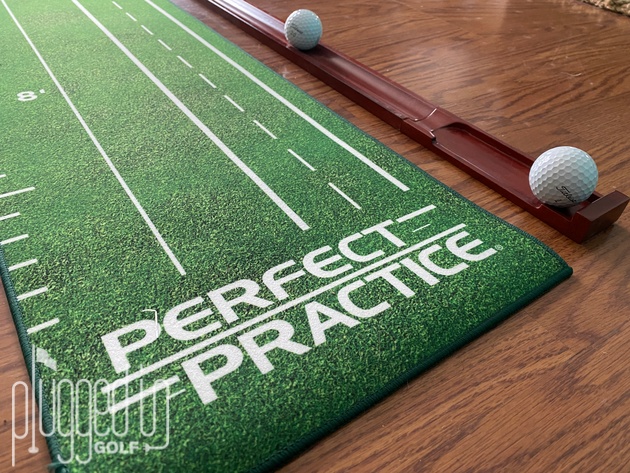 Perfect Practice V5 Putting Mat ball return