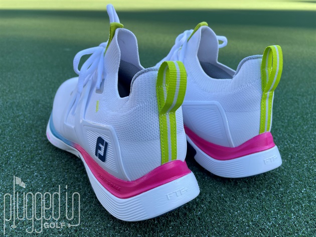 FootJoy HyperFlex Carbon golf shoe heel