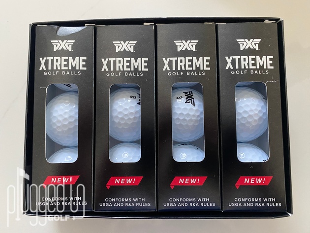 pxg xtreme golf balls sleeves