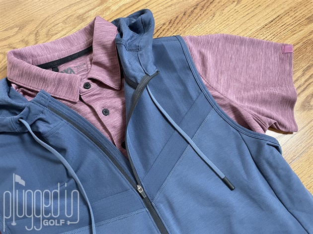 vrst golf apparel vest and polo