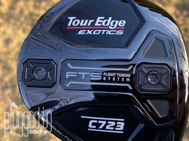 Tour Edge Exotics C723 Fairway Wood sole