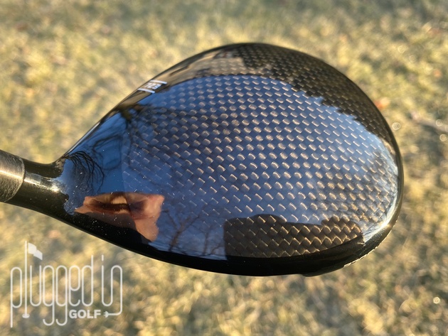 Tour Edge Exotics E723 fairway wood crown