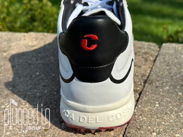 Duca del cosma orlando golf shoe heel