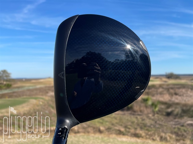 Callaway Paradym X Driver address