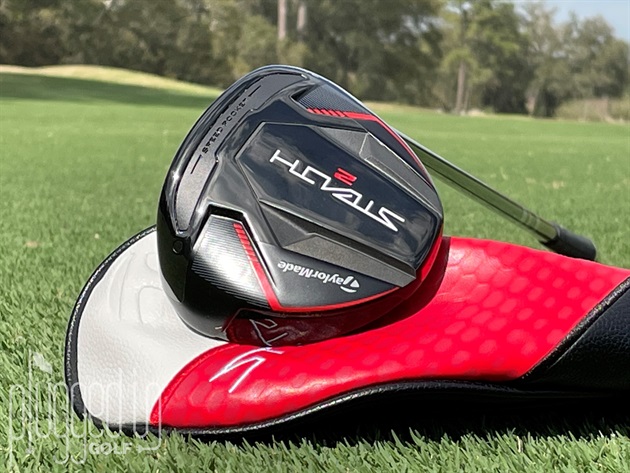 TaylorMade Stealth 2 fairway wood with headcover