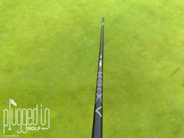 Fujikura AXIOM graphite iron shaft logo up