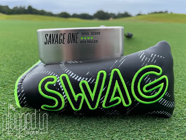 SWAG Savage One Putter sole and head cover
