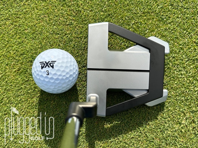 pxg battle ready II blackjack putter address