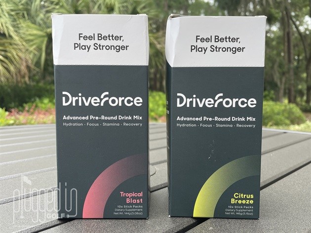 DriveForce DF-18 Pre-Round Drink Mix Review - Plugged In Golf