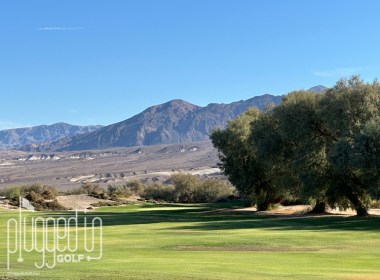 Furnace Creek Golf Course at Death Valley