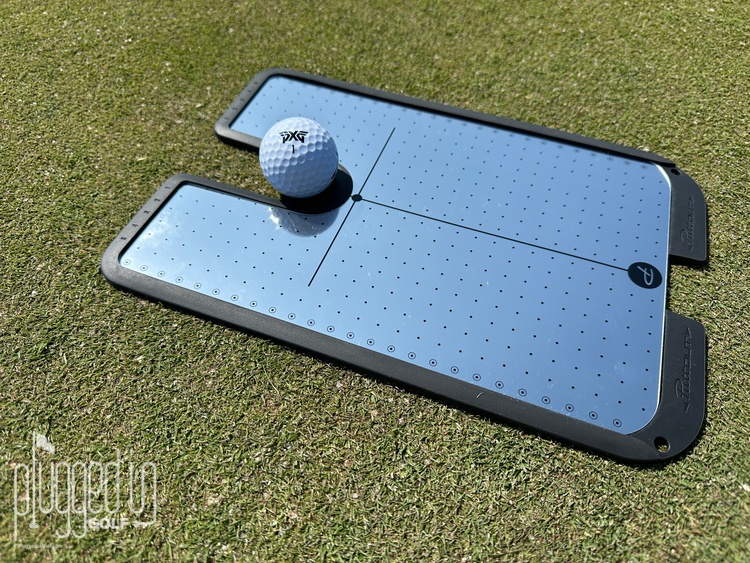 CHAMPKEY Professional Magnetic Putting Mirror With Golf Putting