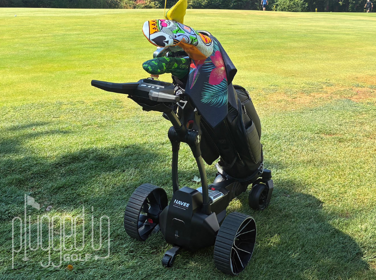 NAVEE Birdie 3X Electric Golf Push Cart Review