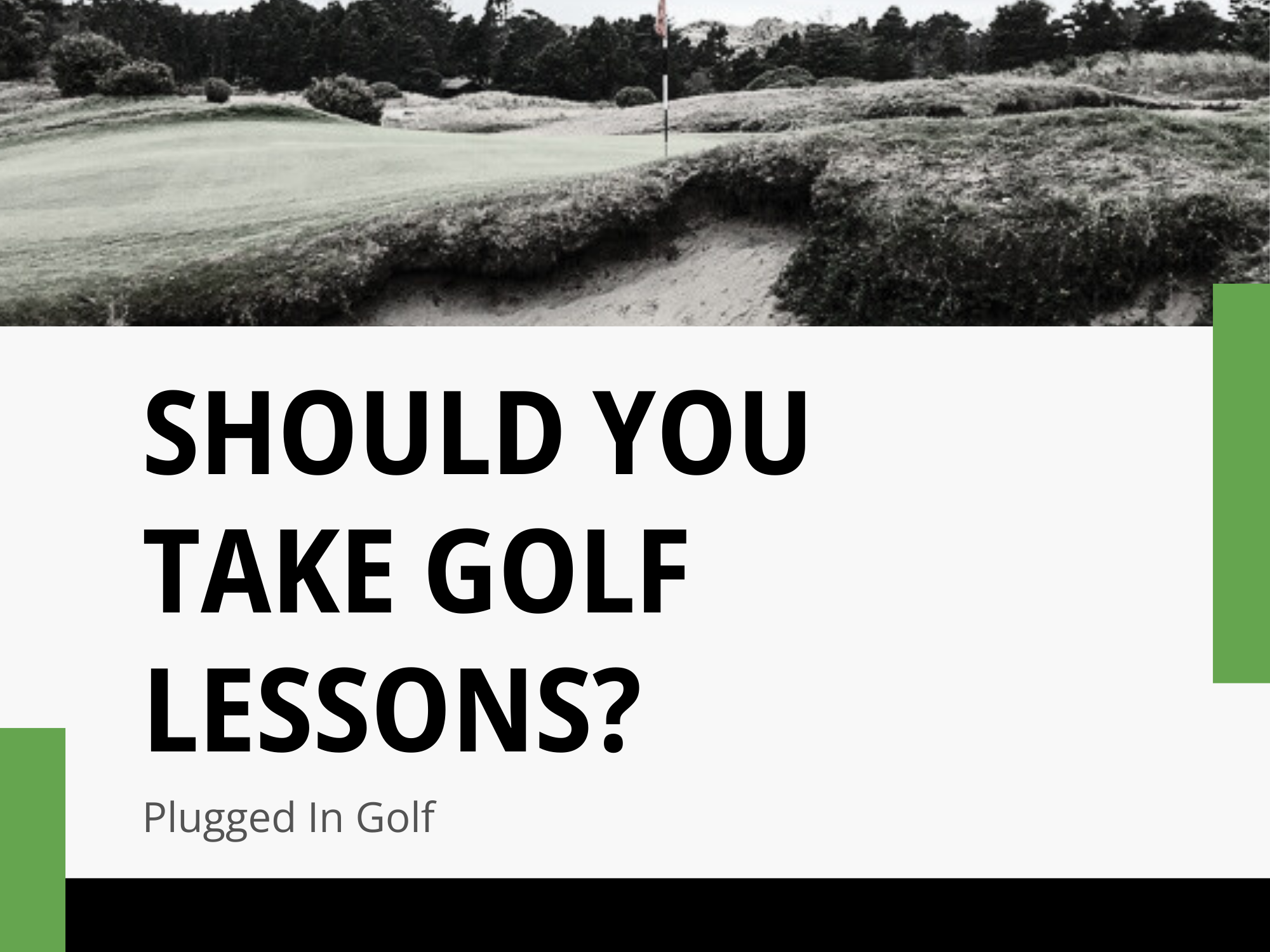 Should You Take Golf Lessons?