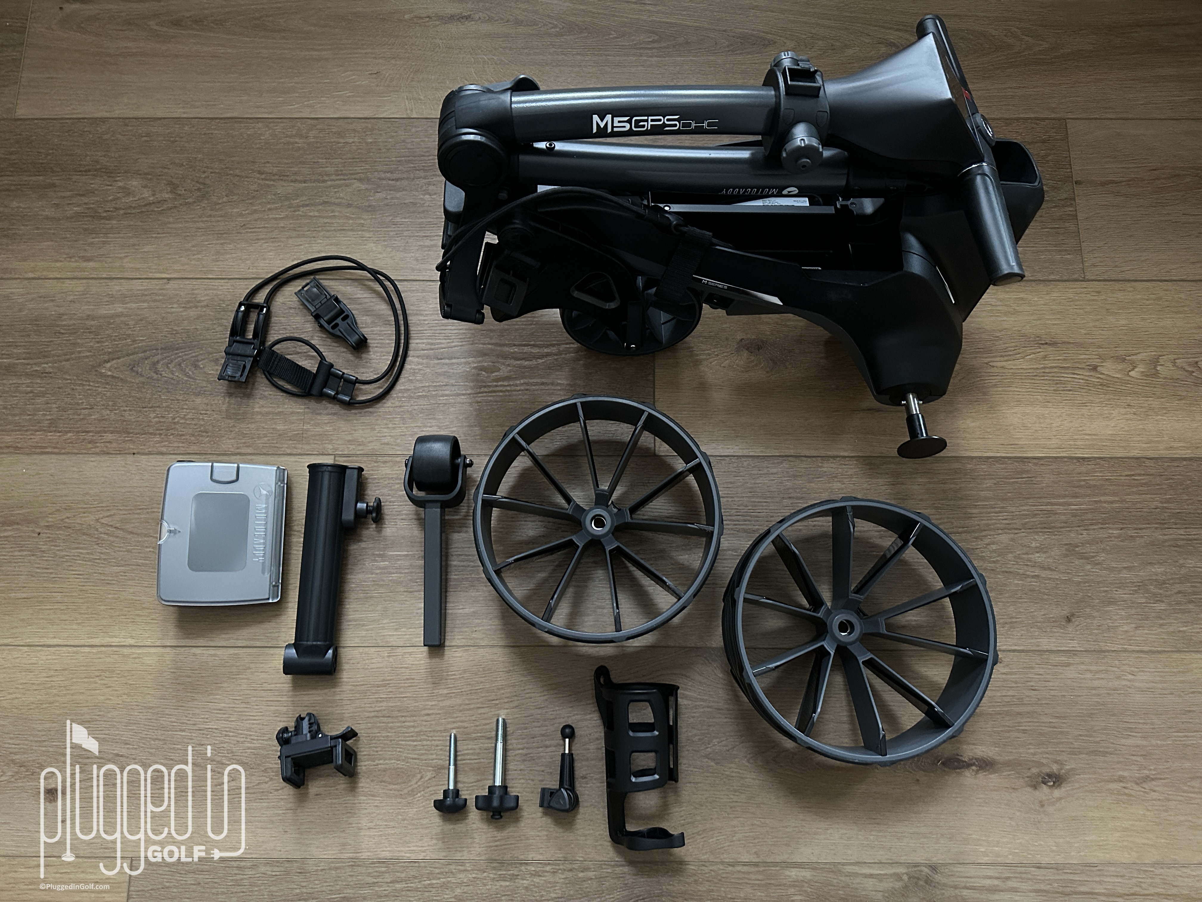Motocaddy M5 GPS DHC Electric Caddy Review - Plugged In Golf