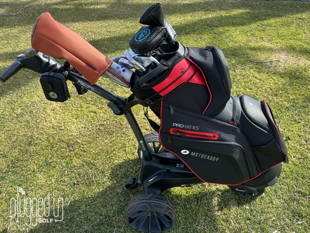 Motocaddy M5 GPS DHC Electric Caddy Review review
