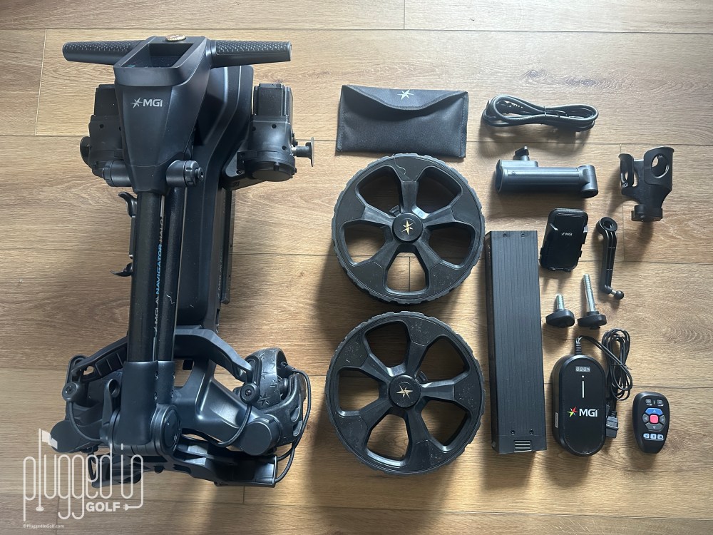MGI Ai Navigator Halo Electric Caddie Review review