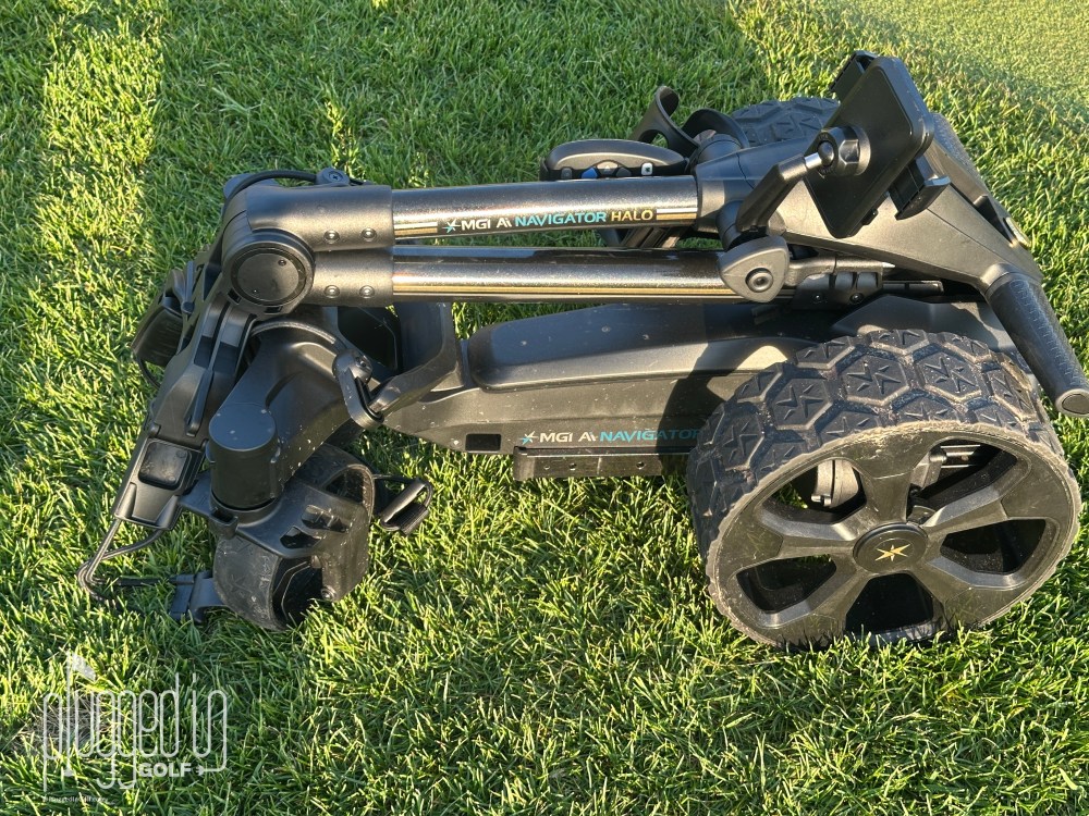 MGI Ai Navigator Halo Electric Caddie Review review