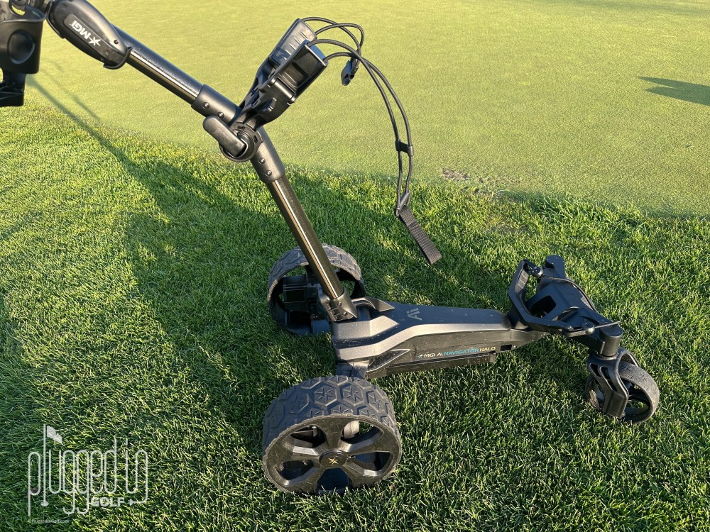 MGI Ai Navigator Halo Electric Caddie Review review