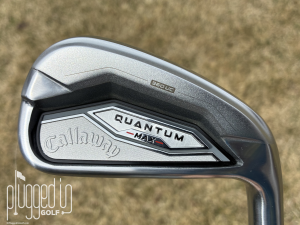 Callaway Quantum Max Irons 1 This is a picture of the back of the Callaway Quantum Max irons
