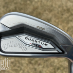 This is a picture of the back of the Callaway Quantum Max irons