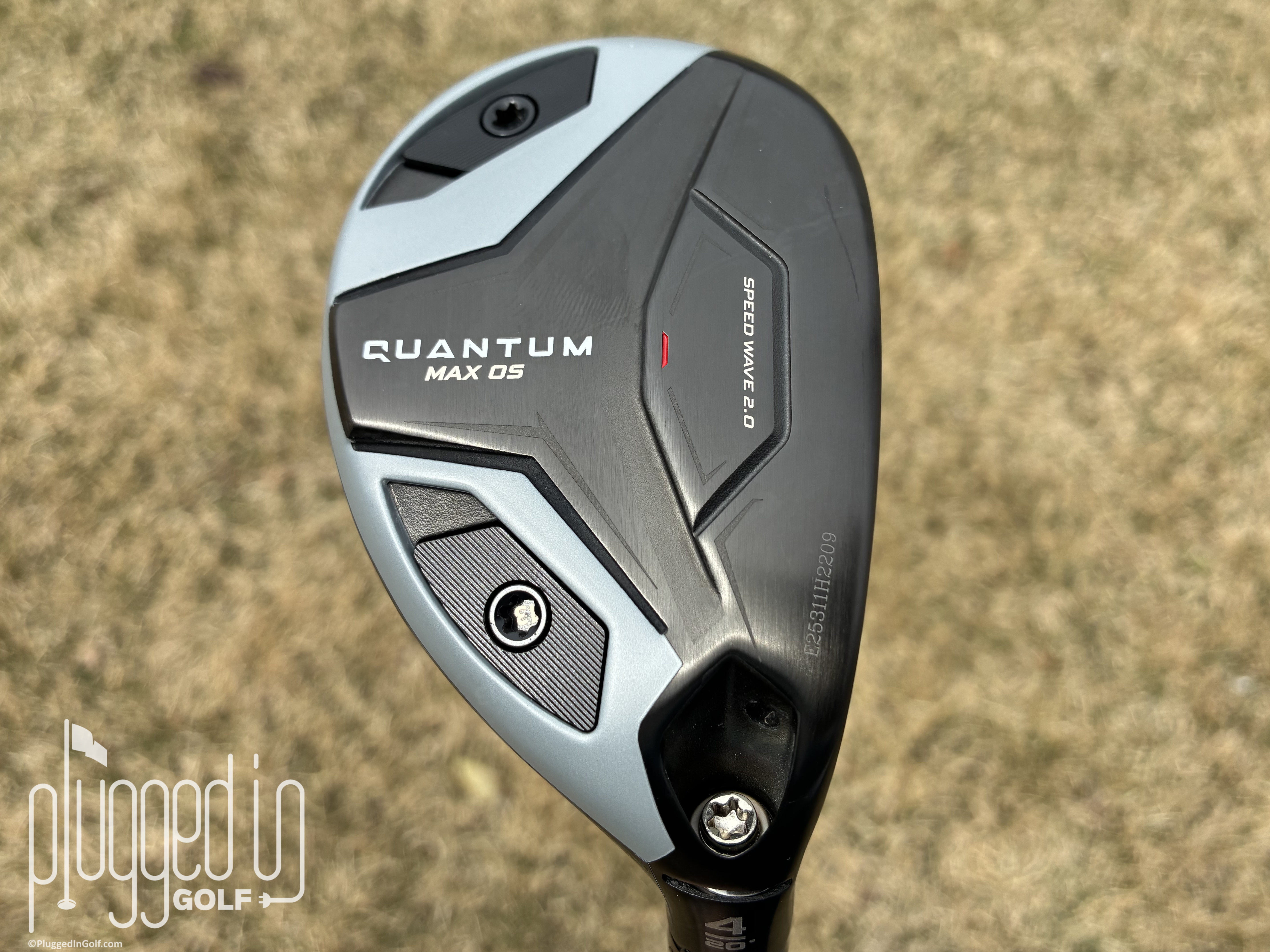 This is a picture of the sole of the Callaway Quantum Max OS Hybrid