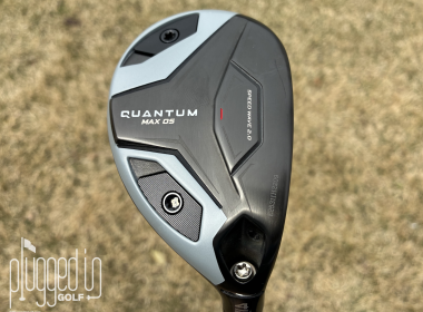 This is a picture of the sole of the Callaway Quantum Max OS Hybrid