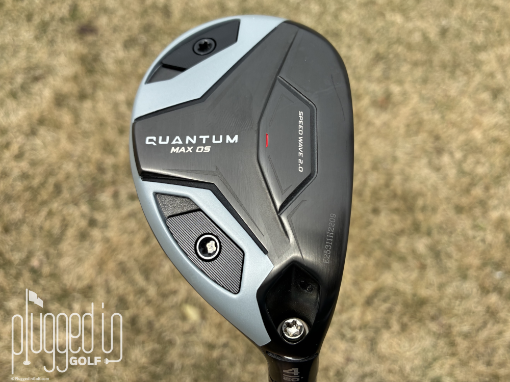 This is a picture of the sole of the Callaway Quantum Max OS Hybrid