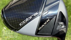 Cobra-MAX-K-Driver-pluggedingolftesting-featured-image The sole of the Cobra OPTM Max-K Driver
