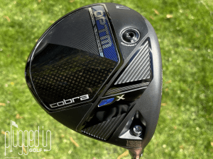 Cobra OPTM X Driver 1 The sole of the Cobra OPTM X driver